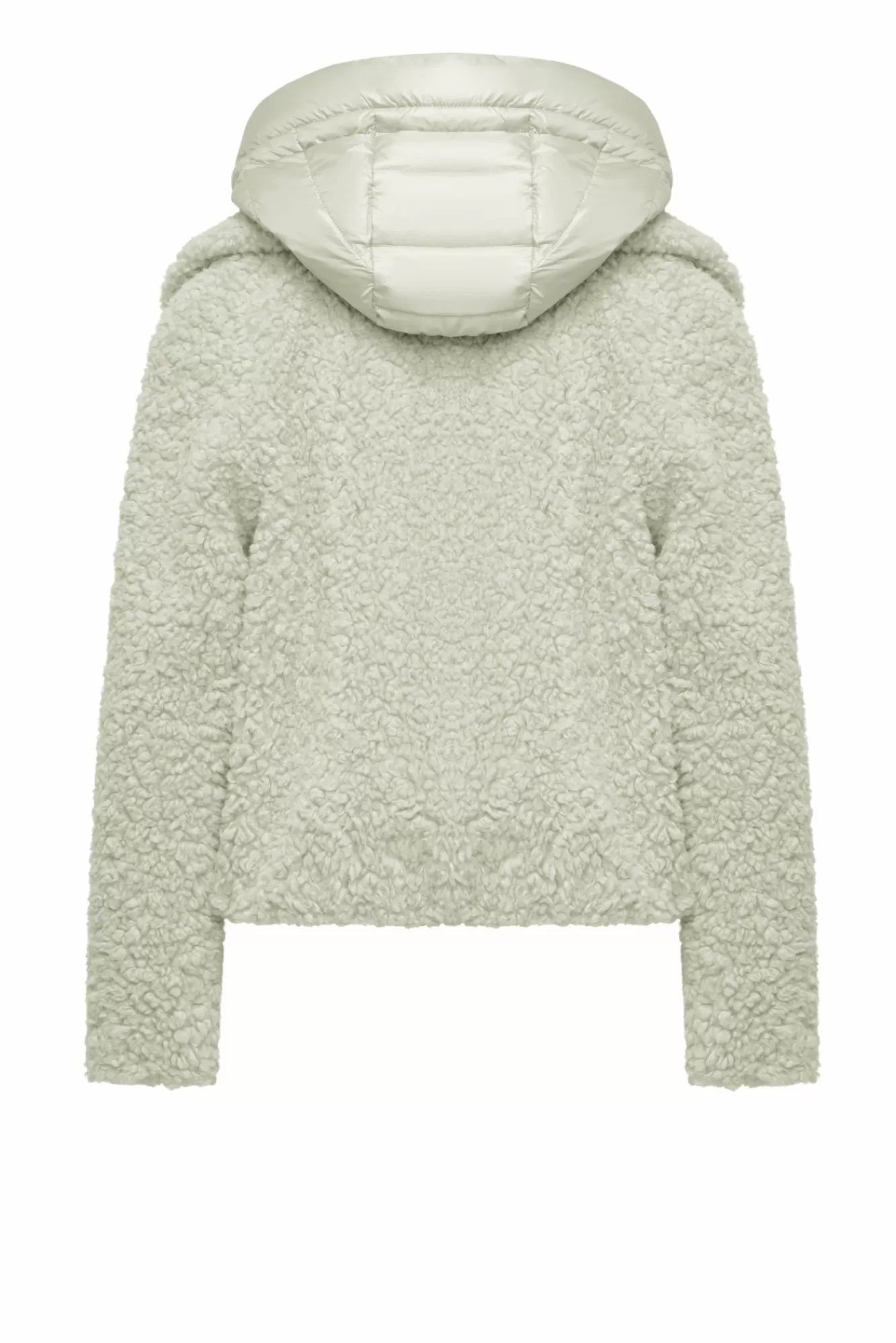 Cappotto Corto In Sherpa Fleece Con Cappuccio>Bomboogie Fashion