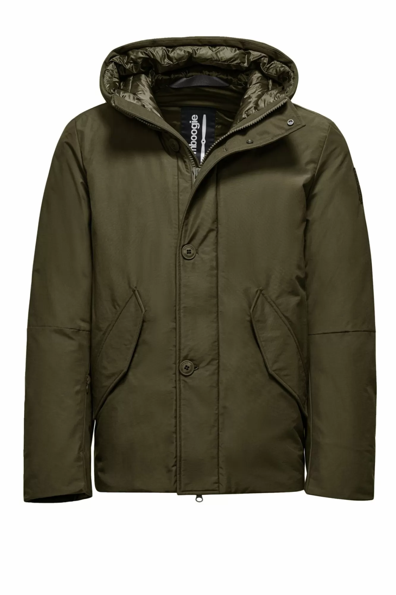 Parka Corto Idrorepellente E Antivento Imbottitura Riciclata>Bomboogie Cheap