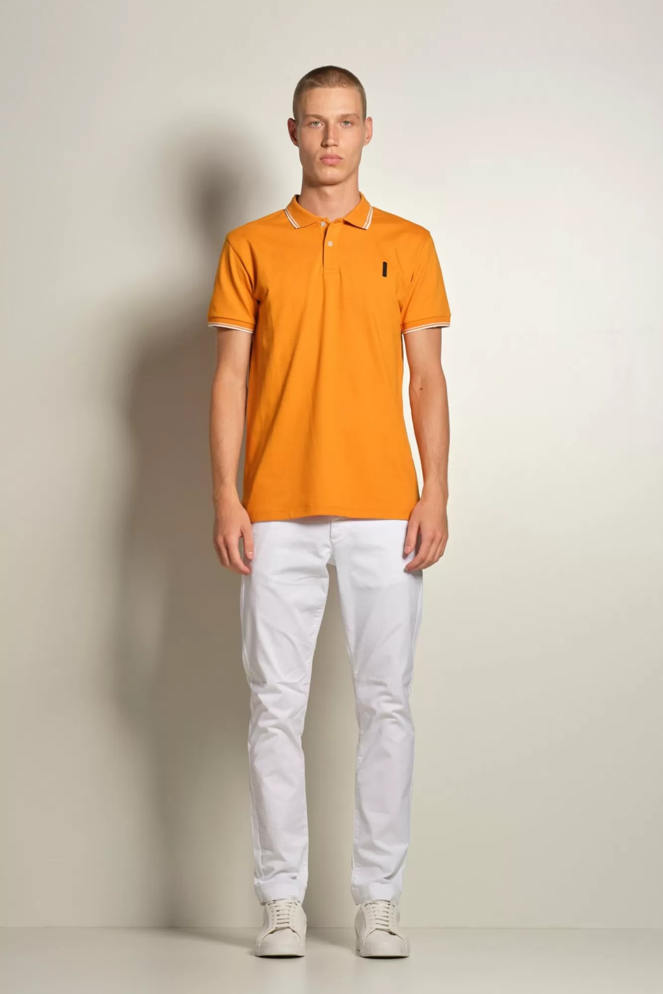 Polo A Manica Corta In Cotone Piquet>Bomboogie Outlet